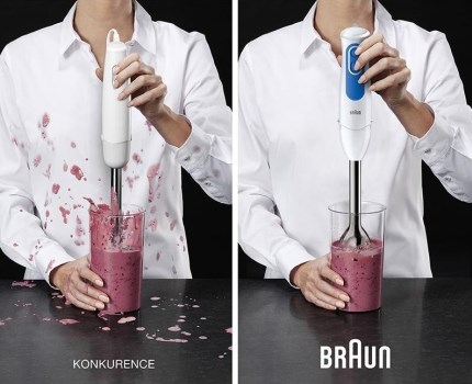 Braun MQ 3038 Spice kontrola proti rozstřiku surovin